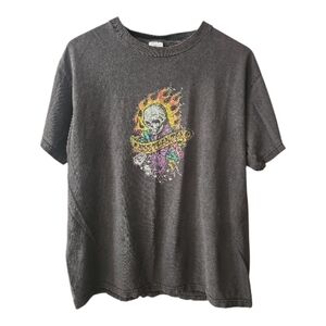 Women's Vintage 90’s Y2K Less Than Jake Band Tee Black Size M T-shirt